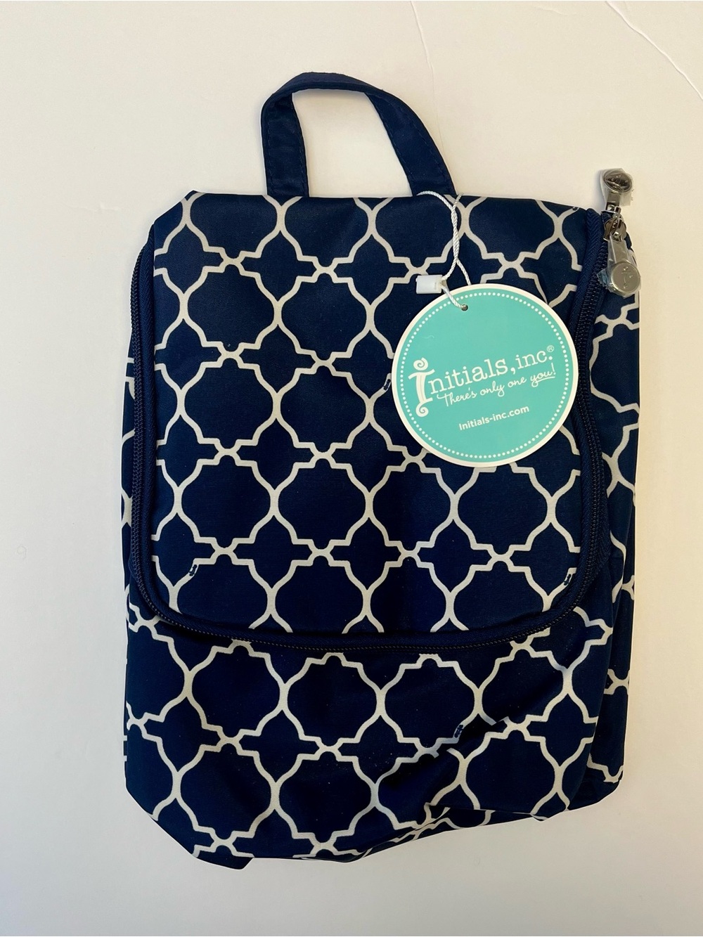 Organizer Makeup Toiletry Hanging Travel Navy White New With Tags